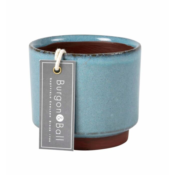 Burgon & Ball Malibu Succulent Pots-Blue-1